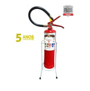 KIT Extintor Pó ABC SMART PORTÁTIL 2,5Kg VALIDADE 05 ANOS 2A 20BC 4044 – Incluso suporte Tripé Cromado