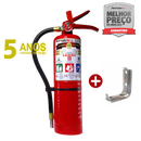KIT Extintor Pó ABC SMART  PORTÁTIL   2,5Kg   VALIDADE 05 ANOS   2A 20BC   4029 - Incluso suporte de parede