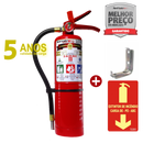 KIT Extintor Pó ABC SMART  PORTÁTIL   2,5Kg   VALIDADE 05 ANOS   2A 20BC  4030 - Incluso placa certificada e suporte de parede