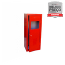 Abrigo para Extintor -75 x 30 x  25 cm - Externo - Visor Vazado - Comporta 1 Extintor - PQS 4/6 Kg - 7664