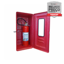Abrigo e Armario para Extintor Interno Externo em FIBRA  82x35x25 cm - Comporta 1 extintor AP/CO2/PQS 12 Kg - 7307