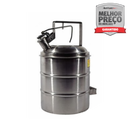 Container Anti Explosão e Anti Chamas em Aço Inox 18L - AISI 304 - 7595