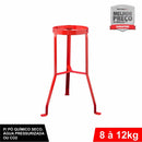 Suporte de Extintor  Tripé Vermelho - 8 até 12 KG PQS  CO2  AP -  2783