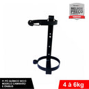 Suporte de Extintor Veicular Preto - Caminhão e Ônibus - PQS 4/6 KG - 2742