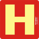 Placa Fotoluminescente Hidrante ( E8 ) 20x15cm - 9308